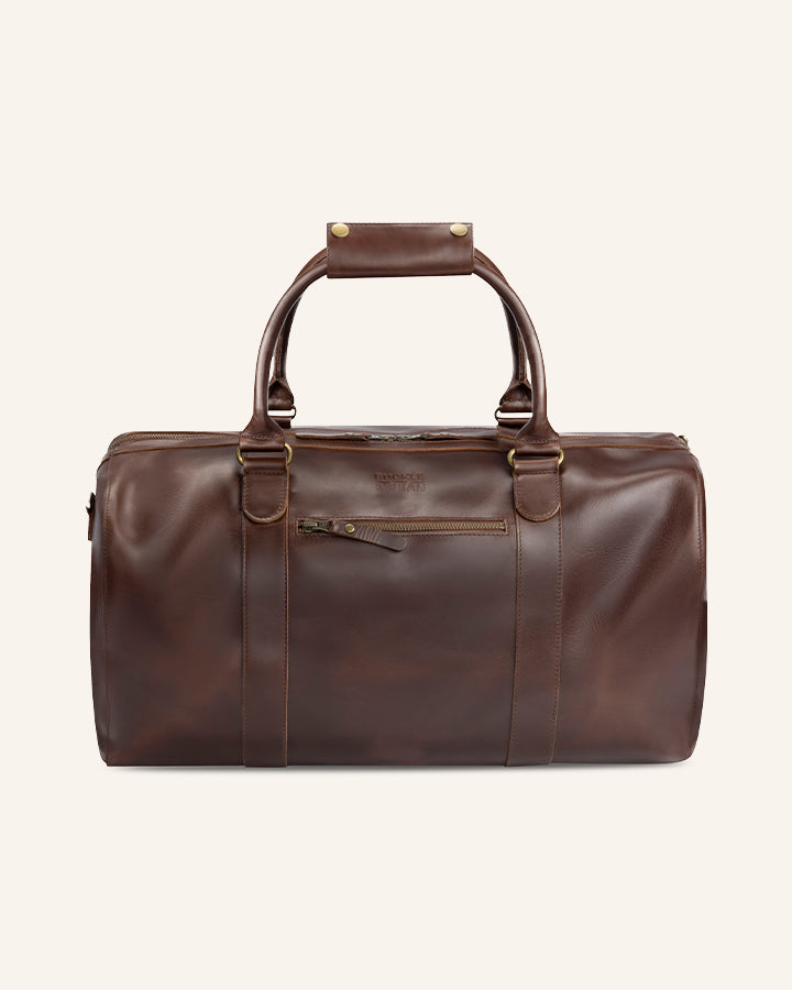Leder Weekender Willow
