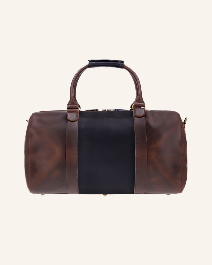 Leder Weekender Willow Mixmatch | Blau