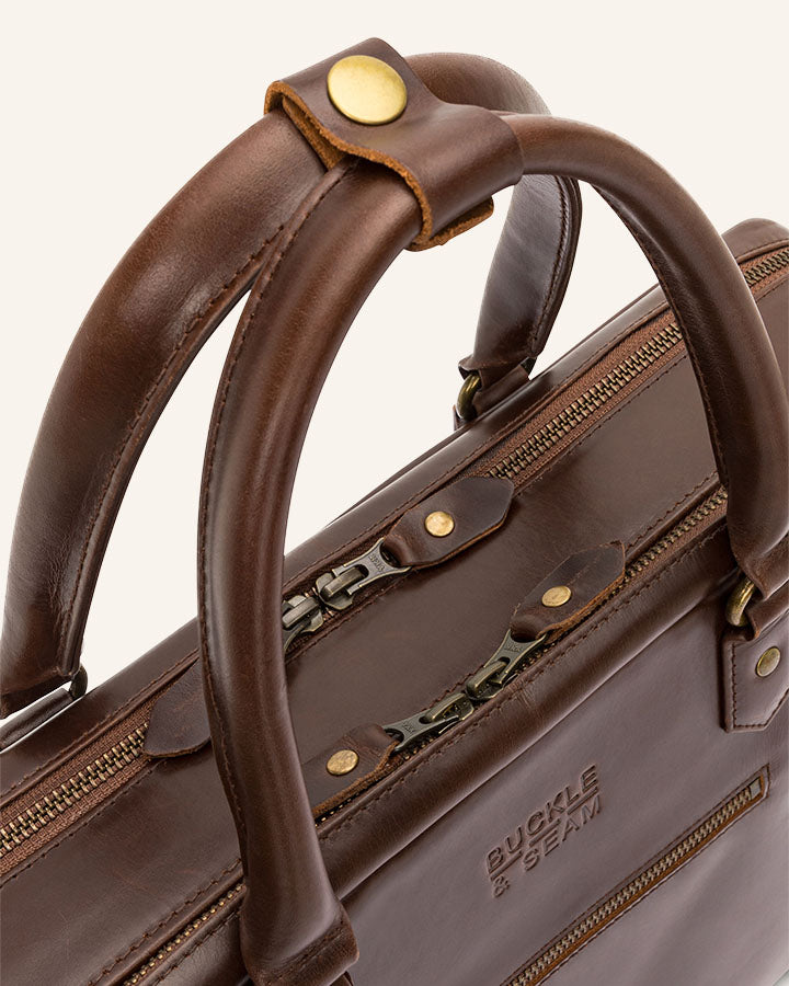 Leder XL Aktentasche Albert