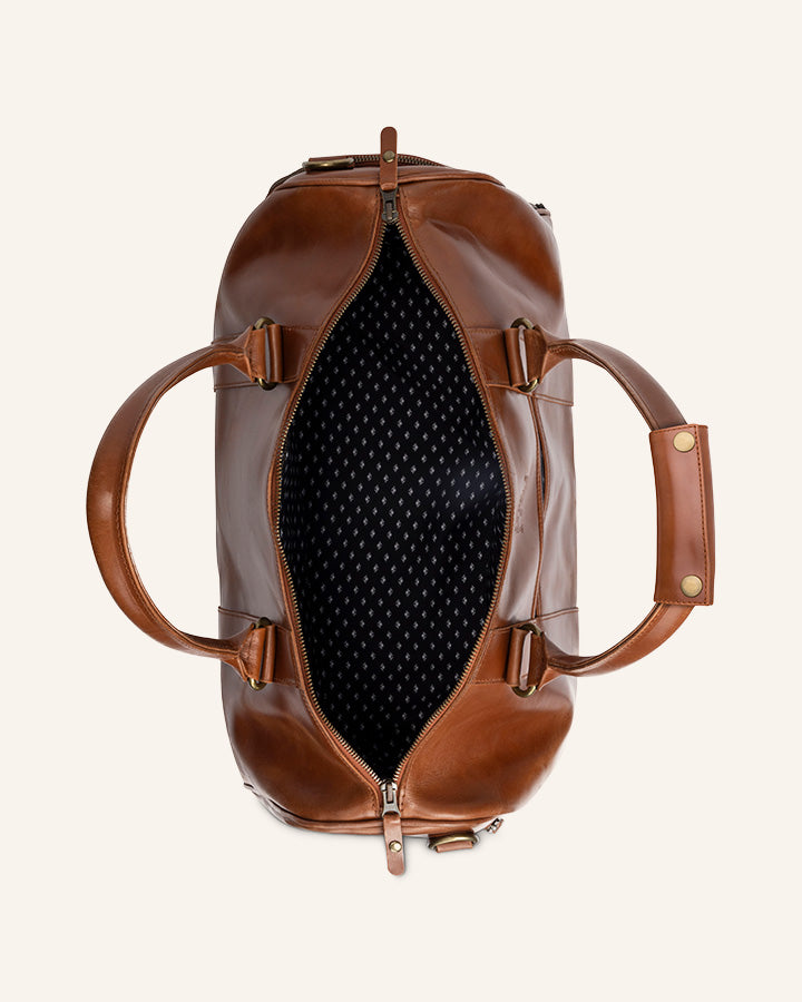 Leder Weekender Collin
