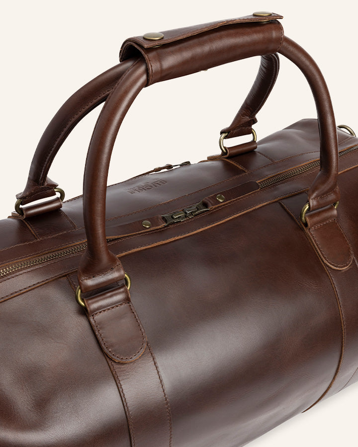 Leder Weekender Willow