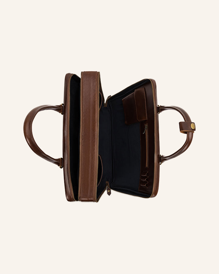 Leder XL Aktentasche Albert