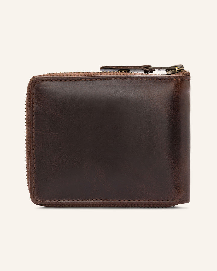 Leder Portemonnaie Grind