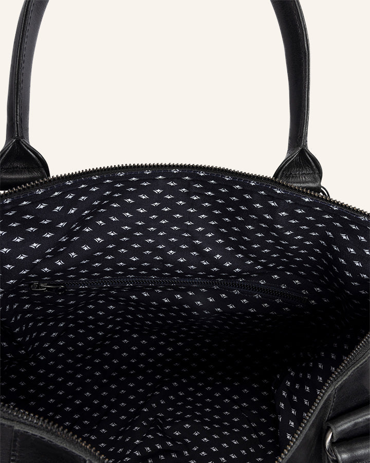 Leder Weekender Collin