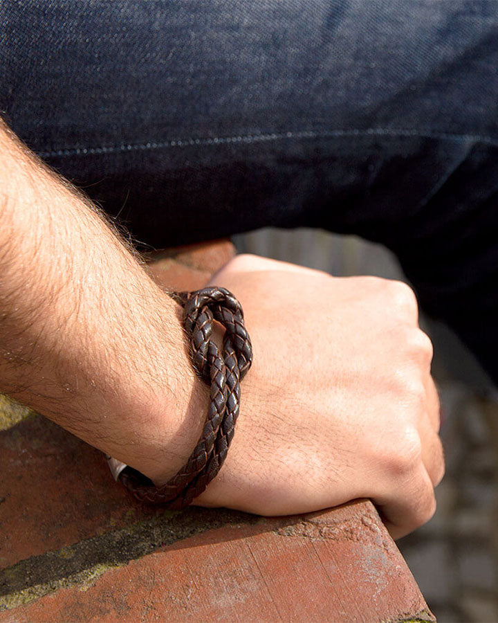 Leder Armband Faro XL