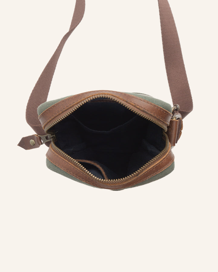 Canvas Crossbody Bag Runner
