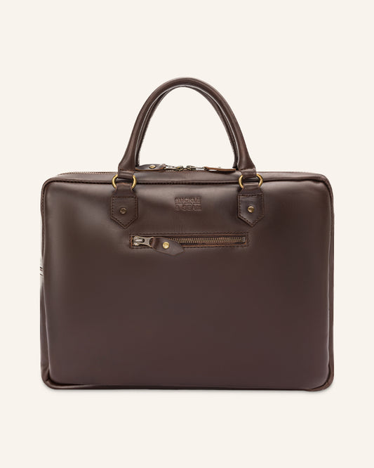 Leder Laptoptasche Cali