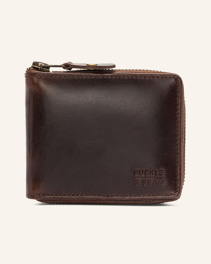 Leder Portemonnaie Grind