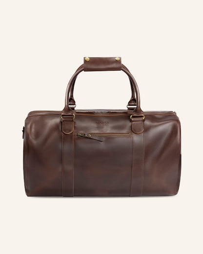 Leder Weekender Willow
