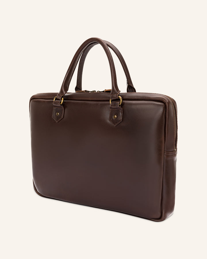 Leder Laptoptasche Cali