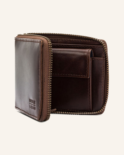Leder Portemonnaie Grind