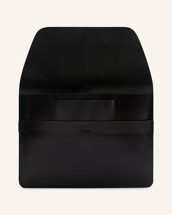 Leder Laptop Sleeve Terra