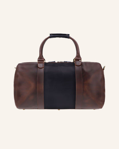 Leder Weekender Willow Mixmatch | Blau