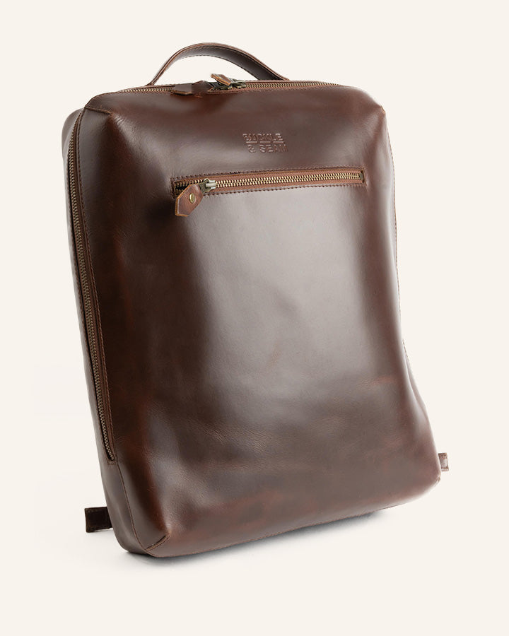 Leder Rucksack Mik