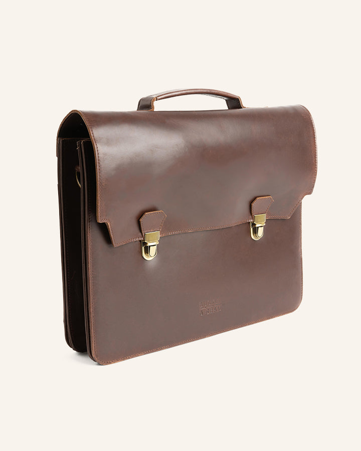 Leder Aktentasche Notes