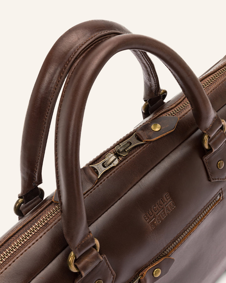 Leder Laptoptasche Cali