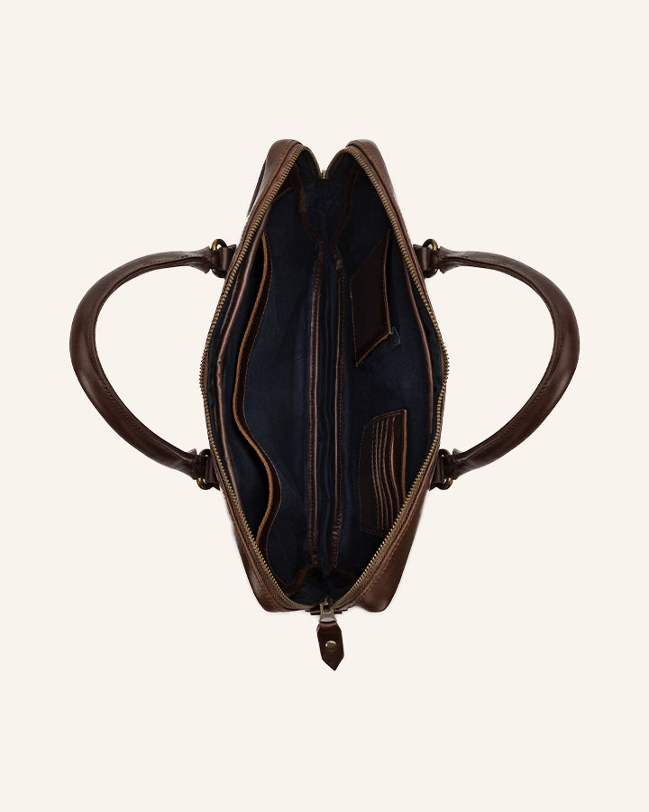 Leder Laptoptasche Cali
