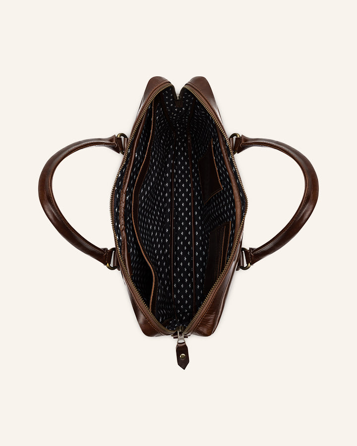 Leder Laptoptasche Cali