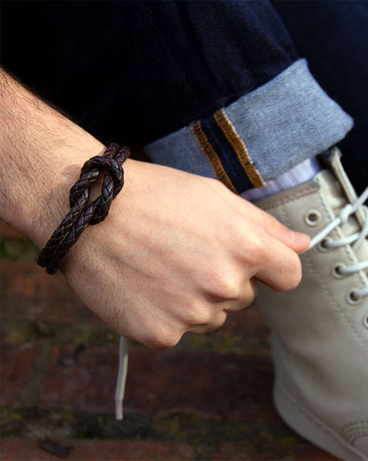 Leder Armband Faro XL