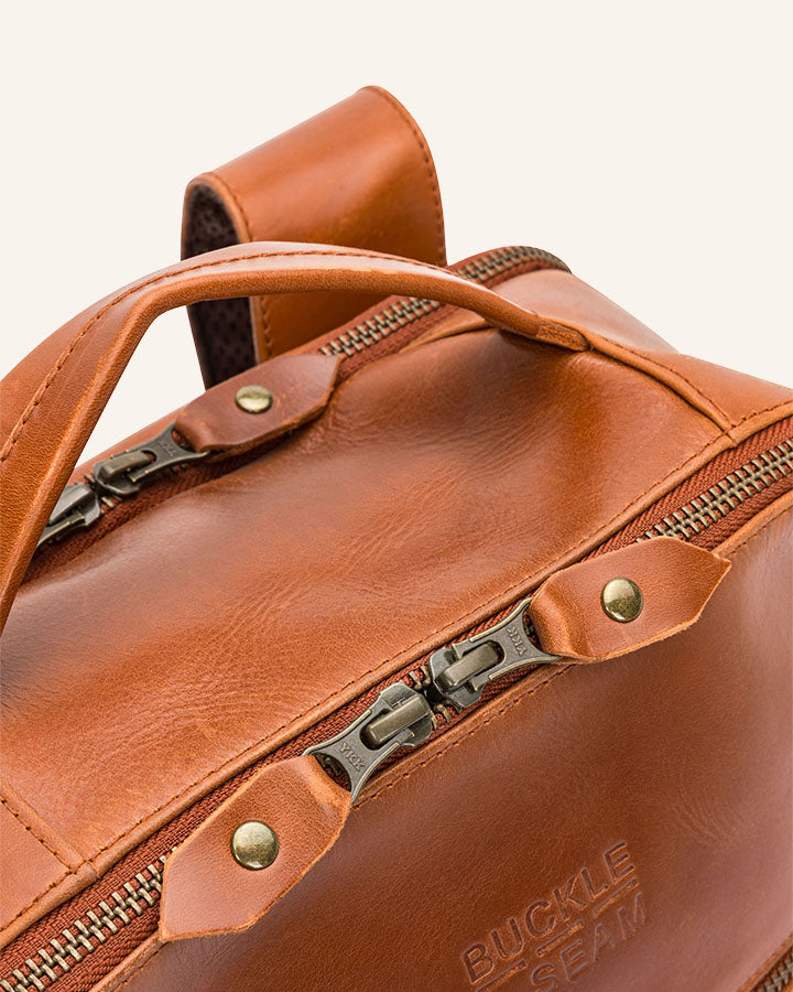 Leder Rucksack Leon