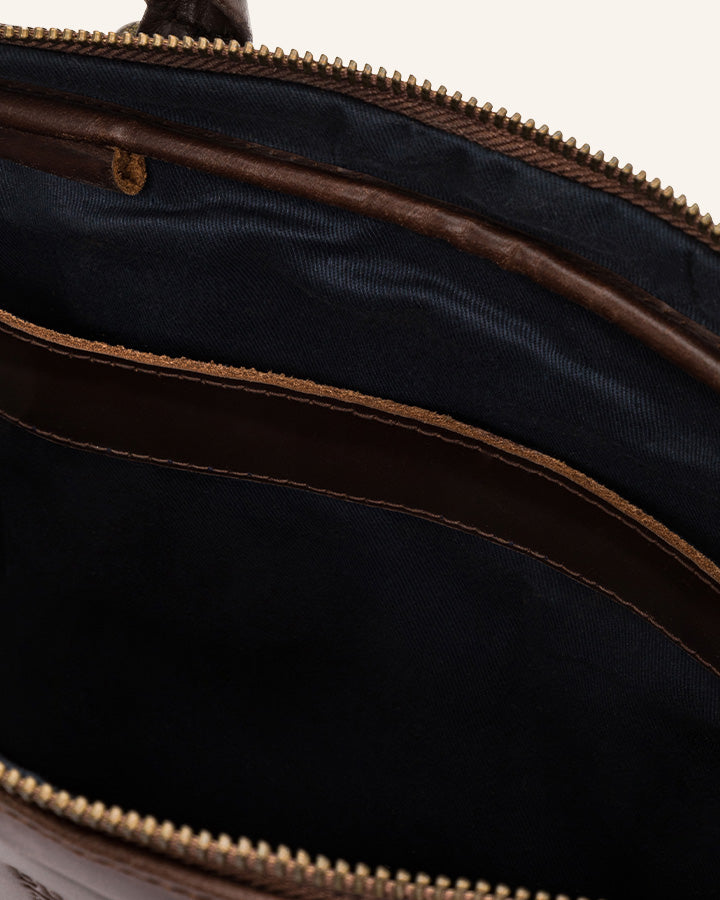 Leder Laptoptasche Cali