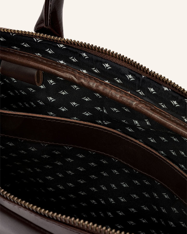 Leder Laptoptasche Cali