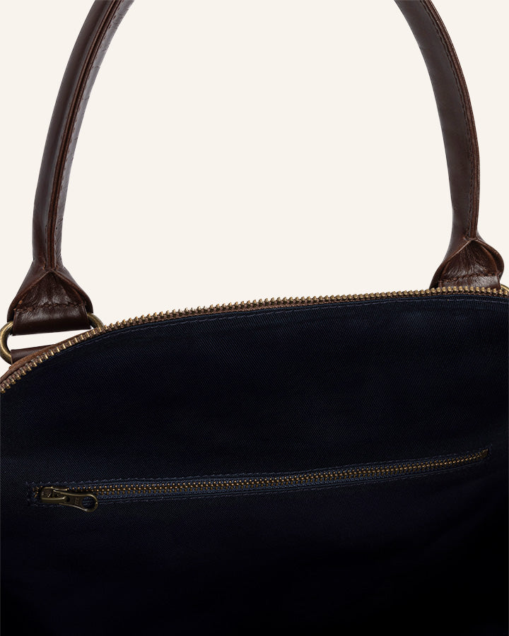 Leder Weekender Collin
