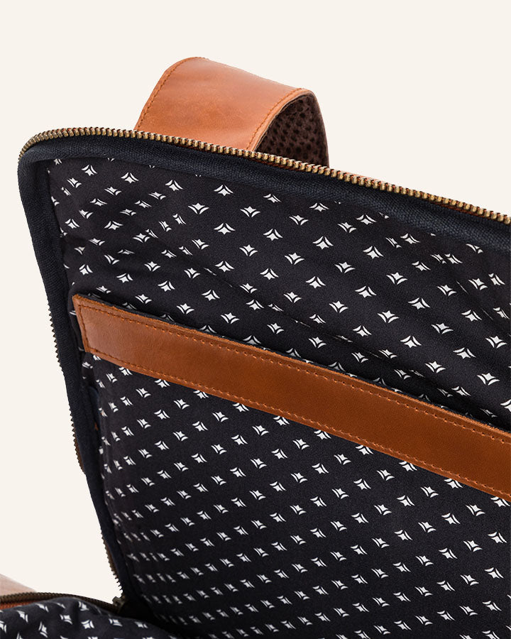 Leder Rucksack Leon