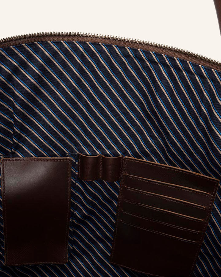 Leder Weekender Linwood
