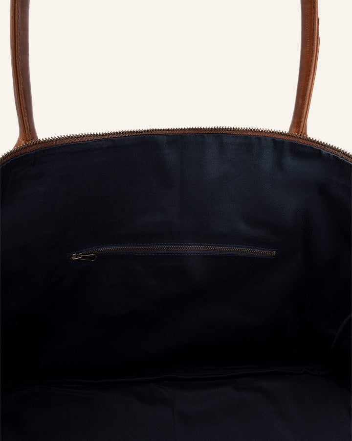 Leder Weekender Linwood