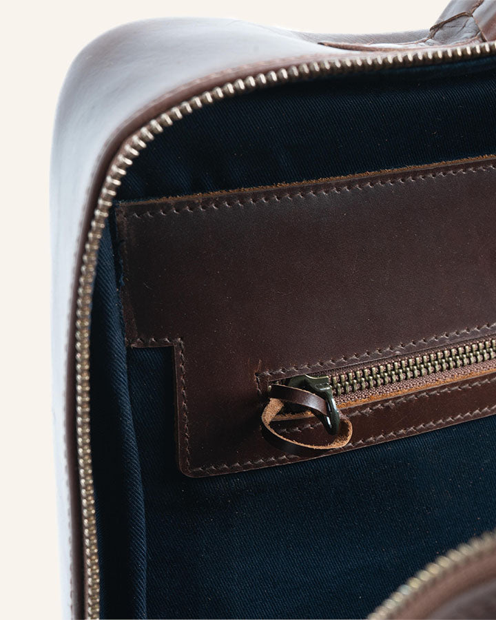 Leder Rucksack Mik