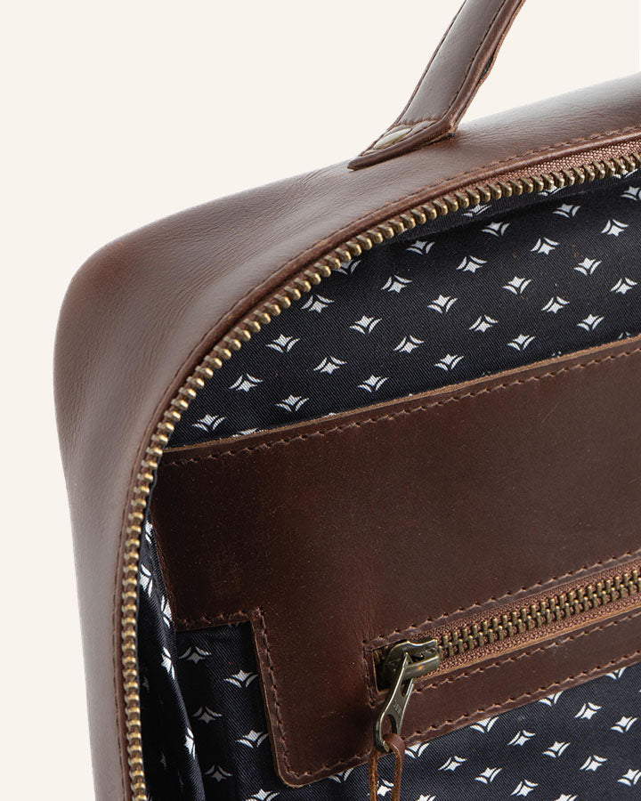 Leder Rucksack Mik