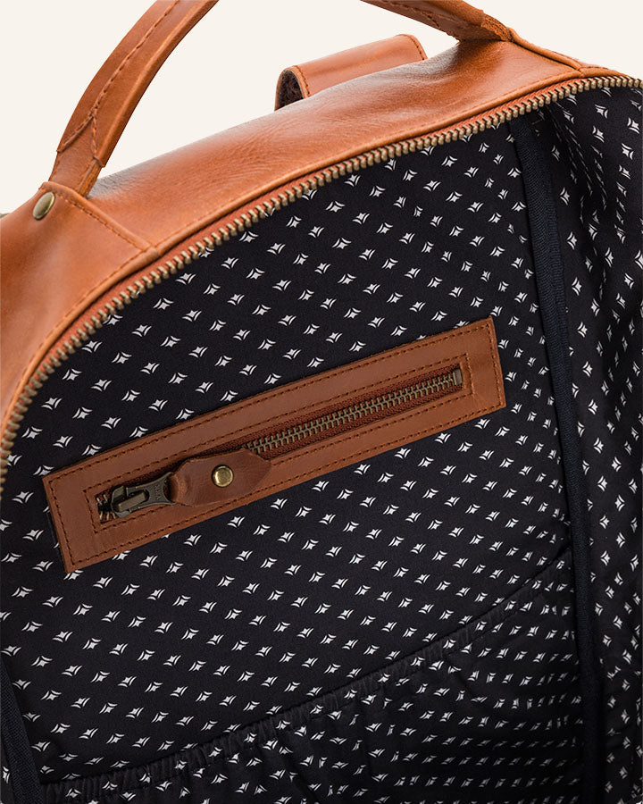 Leder Rucksack Leon