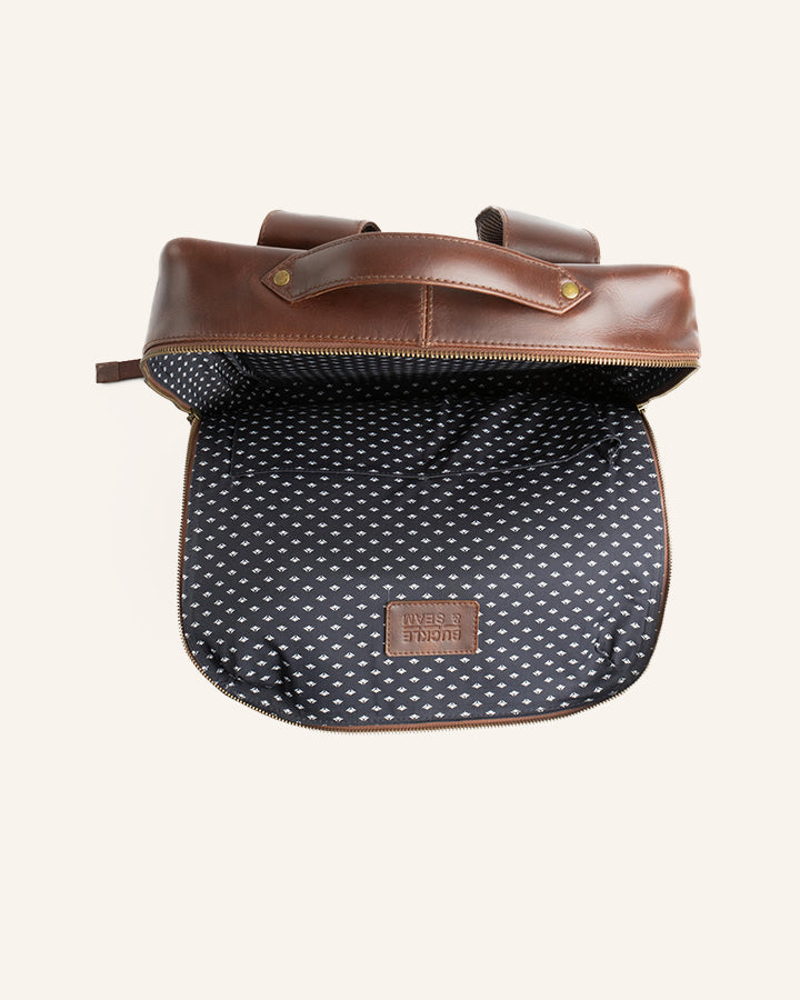 Leder Rucksack Mik