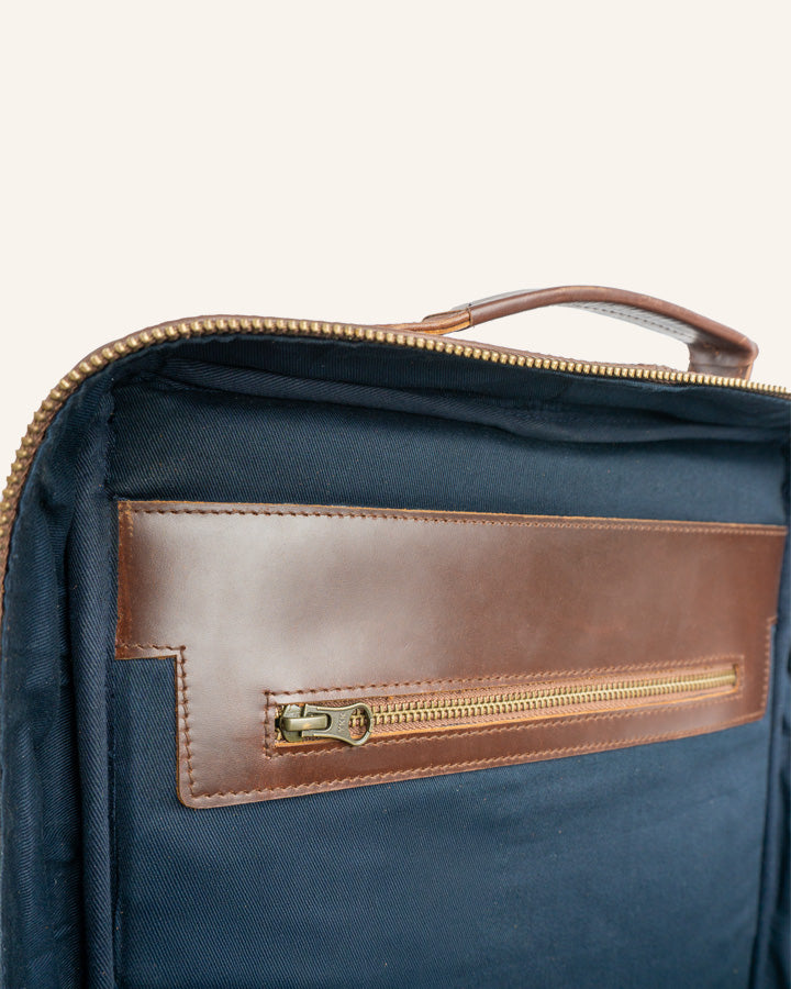 Leder Rucksack Mik