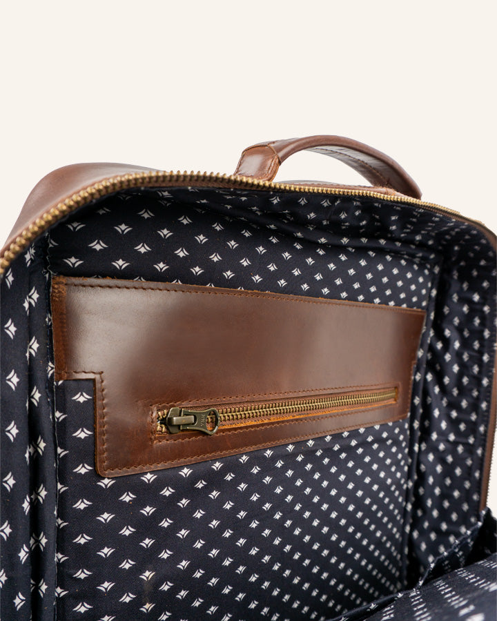 Leder Rucksack Mik