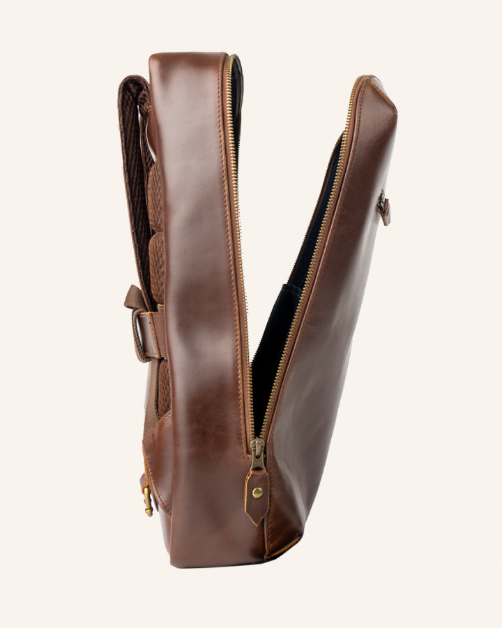 Leder Rucksack Mik
